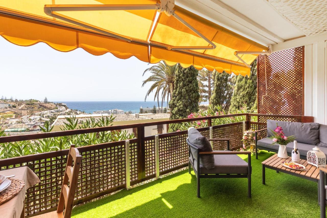 Increible Terraza Con Vistas Al Mar En San Agustin Apartment Exterior foto