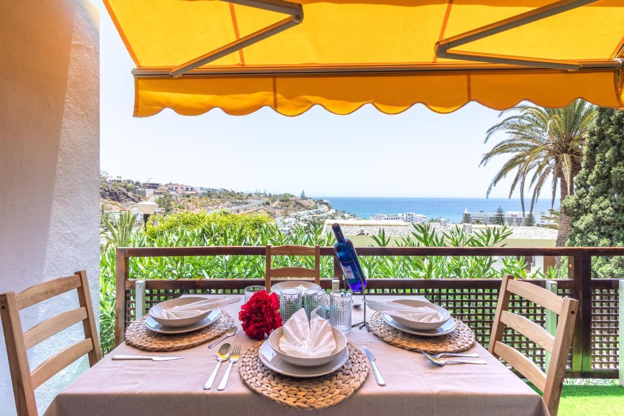 Increible Terraza Con Vistas Al Mar En San Agustin Apartment Exterior foto